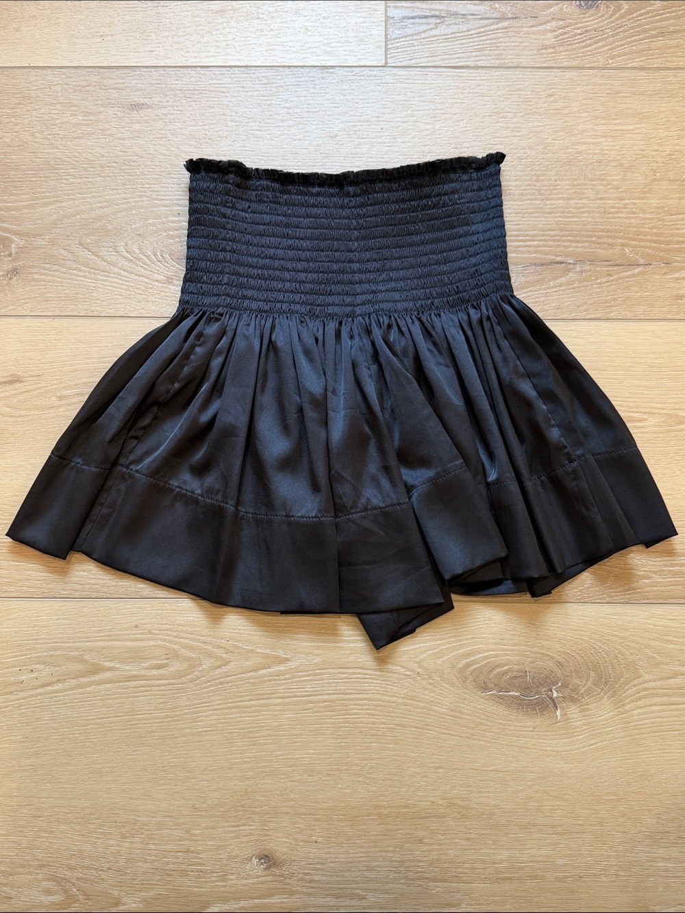 Natural Life Flowy Black Daisy Skort / Shorts